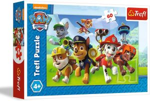 TRF17321 - PAW PATROL legpuzzel van 60 stukjes: klaar voor actie!