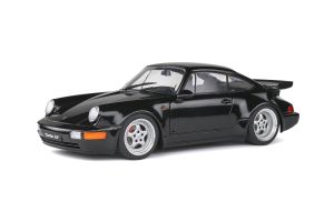 SOL1803404 - PORSCHE 911 (964) Turbo 3.6 zwart 1993
