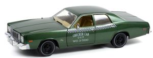 GREEN19110 - PLYMOUTH Fury Checker Cab 069 WO.3-7000 1976 DE BEVERLY HILLS COP (1984)