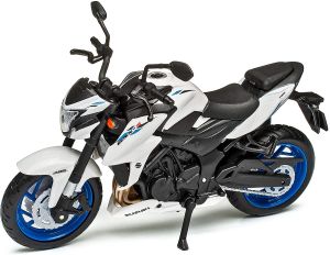 MST39300-I - SUZUKI GSX-S750 ABS Wit zwart en blauw