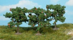 HEK1160 - Set van 3 appelbomen 8cm