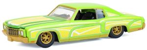 GREEN2020002 - CHEVROLET Monte Carlo Lowrider 1970 uit de MICHAEL HERALDA-serie in blisterverpakking - Speciale editie