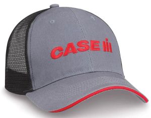 CAS220003 - CASE IH pet grijs en rood met gaas achterzijde