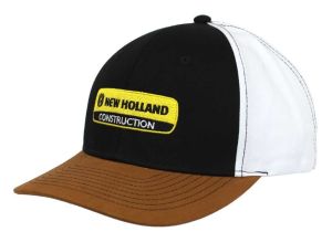 CASNH2201 - NEW HOLLAND Bouw bruine pet zwart/wit