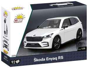 COB24575 - SKODA Enyaq RS wit - 92 stuks