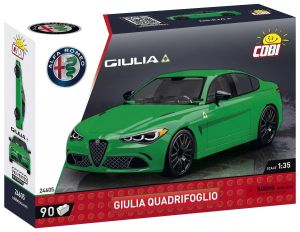 COB24605 - ALFA ROMEO Gulia Quadrifoglio groen - 90 stuks