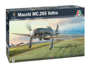ITA2519 - MACCHI MC.205 Veltro gevechtsvliegtuig om te assembleren en te schilderen