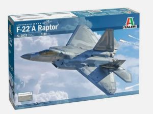 ITA2822 - LOCKHEED Martin F-22 Raptor straaljager om te monteren en te beschilderen
