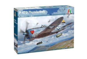 ITA2835 - REPUBLIC P-47D Thunderbolt gevechtsvliegtuig om te assembleren en te schilderen