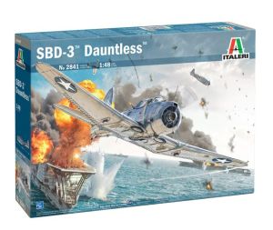 ITA2841 - DOUGLAS USN SBD-3 Duantless bommenwerper om te assembleren en te spuiten