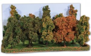 HEK2000 - Set van 10 herfstbosbomen 10-14cm
