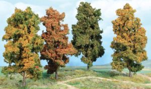 HEK2001 - Set van 4 herfstbomen 18cm