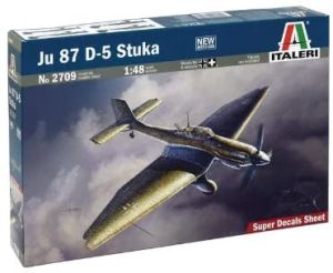 ITA2709 - JU 87 D-5 Stuka bommenwerpervliegtuig om te monteren en te schilderen