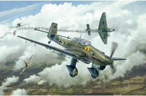ITA2807 - Vliegtuig Ju-87B Stuka 80th Anniversary Battle of Britain om in elkaar te zetten en te schilderen