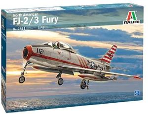 ITA2811 - Noord-Amerikaans FJ-2/3 Fury-vliegtuig om in elkaar te zetten en te schilderen