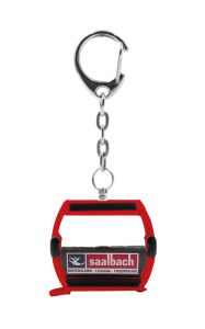 JC80123 - OMEGA Gondola Sleutelhanger - SAALBACH - Rood
