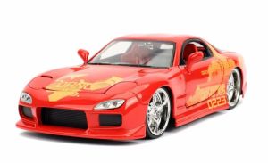 JAD30747 - MAZDA RX-7 Oranje 1993 Rood FAST AND FURIOUS