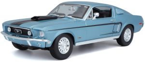 MST31167 - Ford Mustang GT Cobra Jet 1968 Blauw