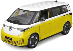 MST32914Y - VOLKSWAGEN ID. Buzz elektrische bestelwagen 2023 geel en wit