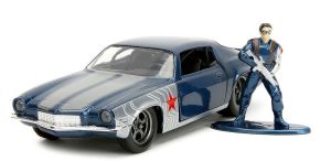 JAD33073 - CHEVROLET Camaro met Winter Soldier 1973 AVENGERS beeldje