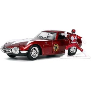 JAD33074 - TOYOTA 2000GT 1967 con POWER RANGER rosso