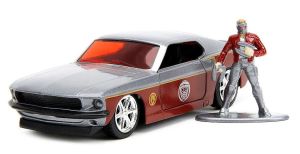 JAD33077 - FORD Mustang Fastback met Star Lord-figuurtje 1969 THE GUARDIANS OF THE GALAXY