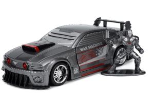 JAD33082 - FORD Mustang 2007 met WAR MACHINE figuurtje