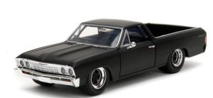 JAD34414 - CHEVROLET El Camino 1967 Zwart FAST & FURIOUS