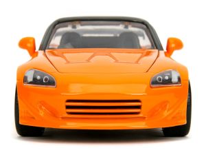 JAD35351 - 2001 HONDA S2000 Oranje NARUTO met figuur