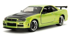 JAD35683 - NISSAN Skyline GT-R Candy 389C 2002 groen - ROZE SLIPS