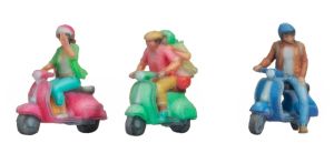 NOC35835 - 3D-scooterrijders