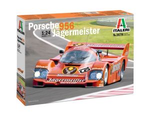ITA3678 - PORSCHE 956 #19 - JAGERMEISTER om te monteren en te schilderen