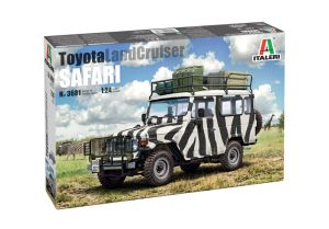 ITA3681 - TOYOTA Land Cruiser SAFARI modelbouwkit (montage en schilderen vereist)