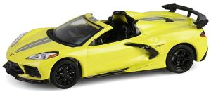 GREEN37320-F - 2022 Chevrolet Corvette C8.R cabriolet, geel, uit de Barrett-Jackson-serie