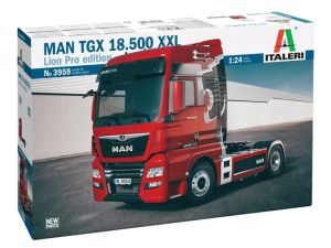 ITA3959 - MAN TGX XXL 4x2 Red Lion Pro Edition om te assembleren en te spuiten