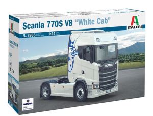 ITA3965 - SCANIA 770S V8 4x2 Witte cabine Om te monteren en te schilderen
