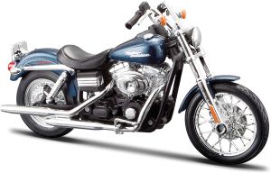 MST32320-F - HARLEY DAVIDSON FXDBI Dyna Street Bob 2006 Blauw
