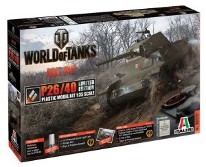 ITA36515 - Tank P26/40 Limited Edition - World of Tanks om in elkaar te zetten en te schilderen