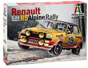 ITA3652 - RENAULT 5 Alpine Rally om te monteren en te schilderen