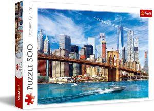 TRF37331 - Puzzel van 500 stukjes over New York