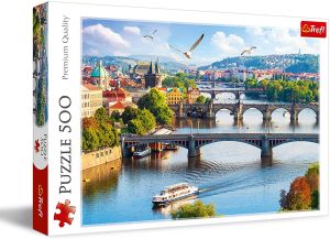 TRF37382 - Puzzel 500 stukjes Praag Tsjechië