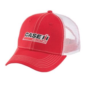 CAS377766 - Rode en witte mesh CASE IH pet