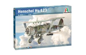 ITA2819 - Vliegtuig Henschel Hs 123 om in elkaar te zetten en te schilderen