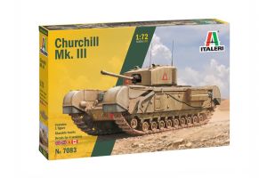 ITA7083 - Churchill Mk.III tank om in elkaar te zetten en te schilderen