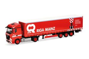 HER318860 - MERCEDES BENZ Actros S 4x2 met 3-assige aanhangwagen RIGA MAINZ