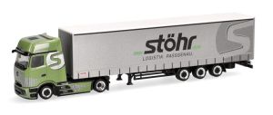 HER320955 - MERCEDES BENZ Actros L ProCab G 4x2 met 3-assige aanhanger STOHR LOGISTIK
