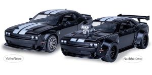 JAM402615 - 2022 DODGE Challenger SRT Jailbreak 2-in-1 Zwart Bouwbaar