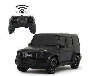 JAM405191 - MERCEDES AMG G63 Matzwart met getinte ruiten - Radiografisch bestuurd