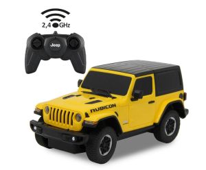 JAM405194 - Jeep Wrangler JL Geel - Radiografisch bestuurd
