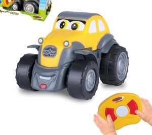 JAM405323 - Mijn eerste radiografisch bestuurbare tractor - gele tractor met geluid